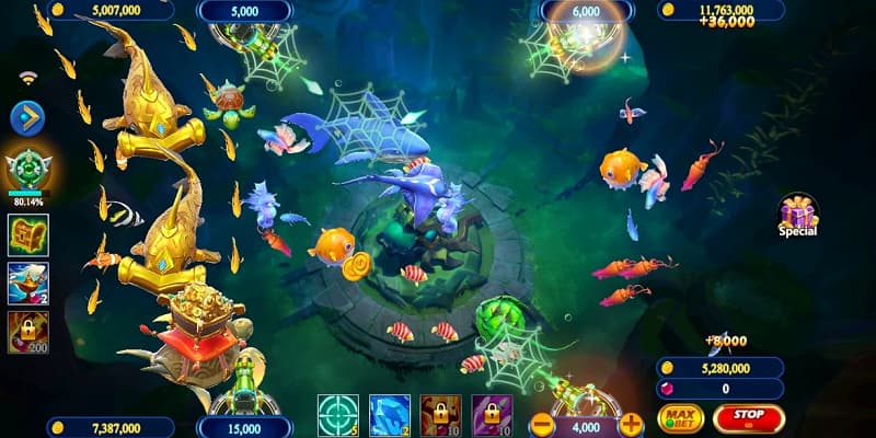 Bắn cá Men In Black YSB66: Play nhận ngay x500 lần vốn cược 4 thời điểm cá bơi theo đàn