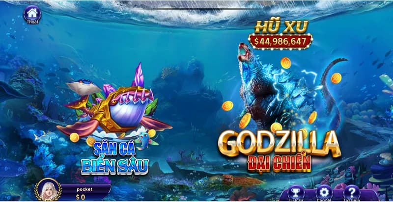 Bắn cá Đại Chiến Thái Bình Dương YSB66: Săn cá x150 xu vàng 3 Săn cá đặc biệt trong game